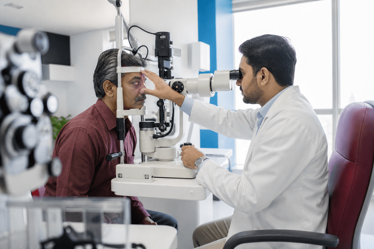 Eye care consultation at SARADA Netralaya, Jamshedpur